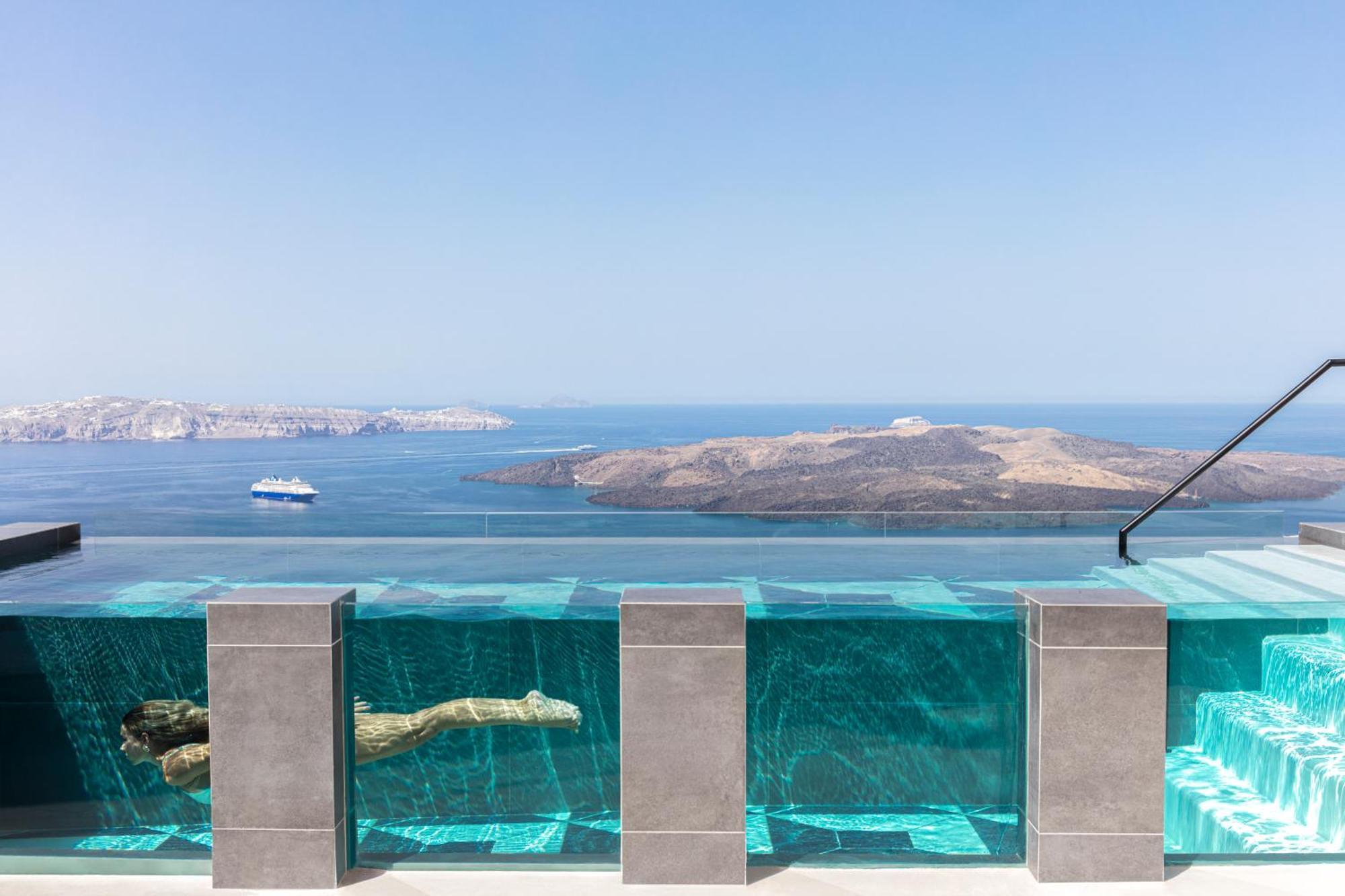 Отель Casasunsha Hybrid Retreat Santorini Тира Экстерьер фото